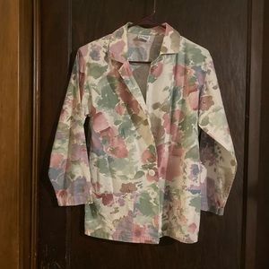 Bedford Fair Floral Jacket, purchased from J. Jill but WOT.